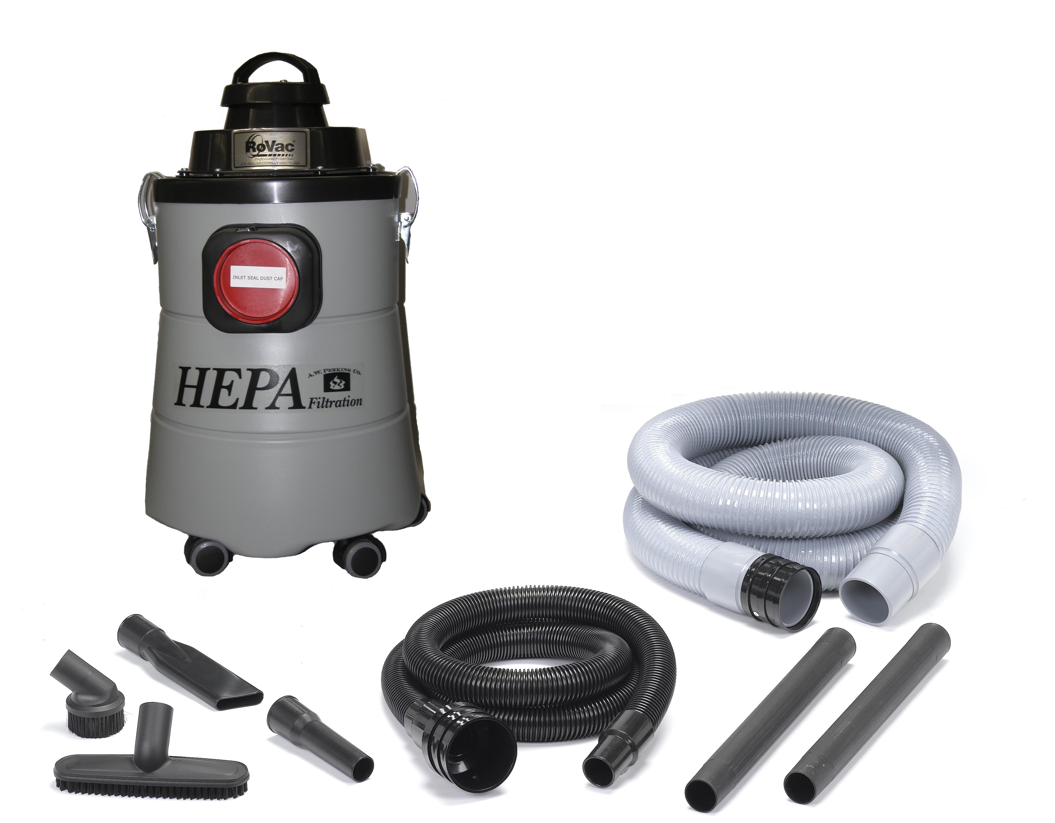 1101 One Motor ROVAC® HEPA Vacuum - Plastic Tank